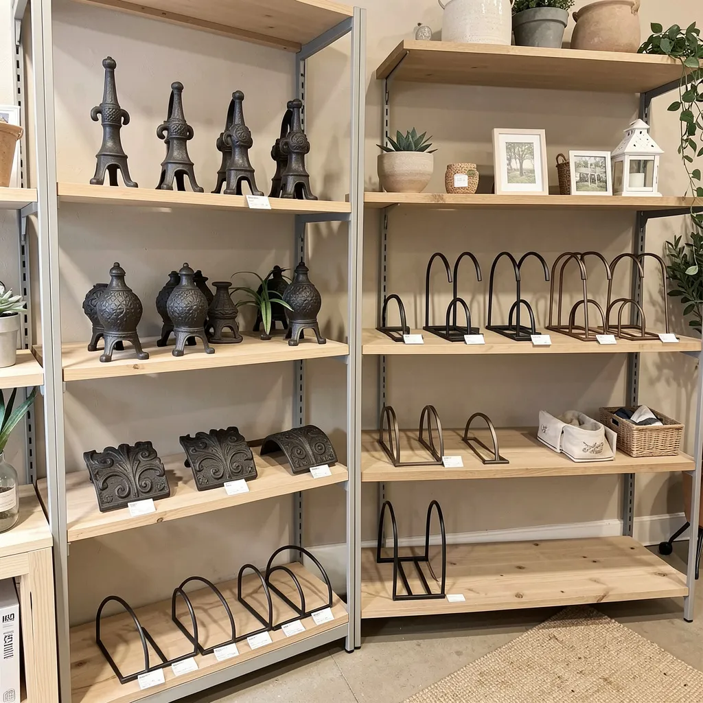 Metal casting workshop and mold