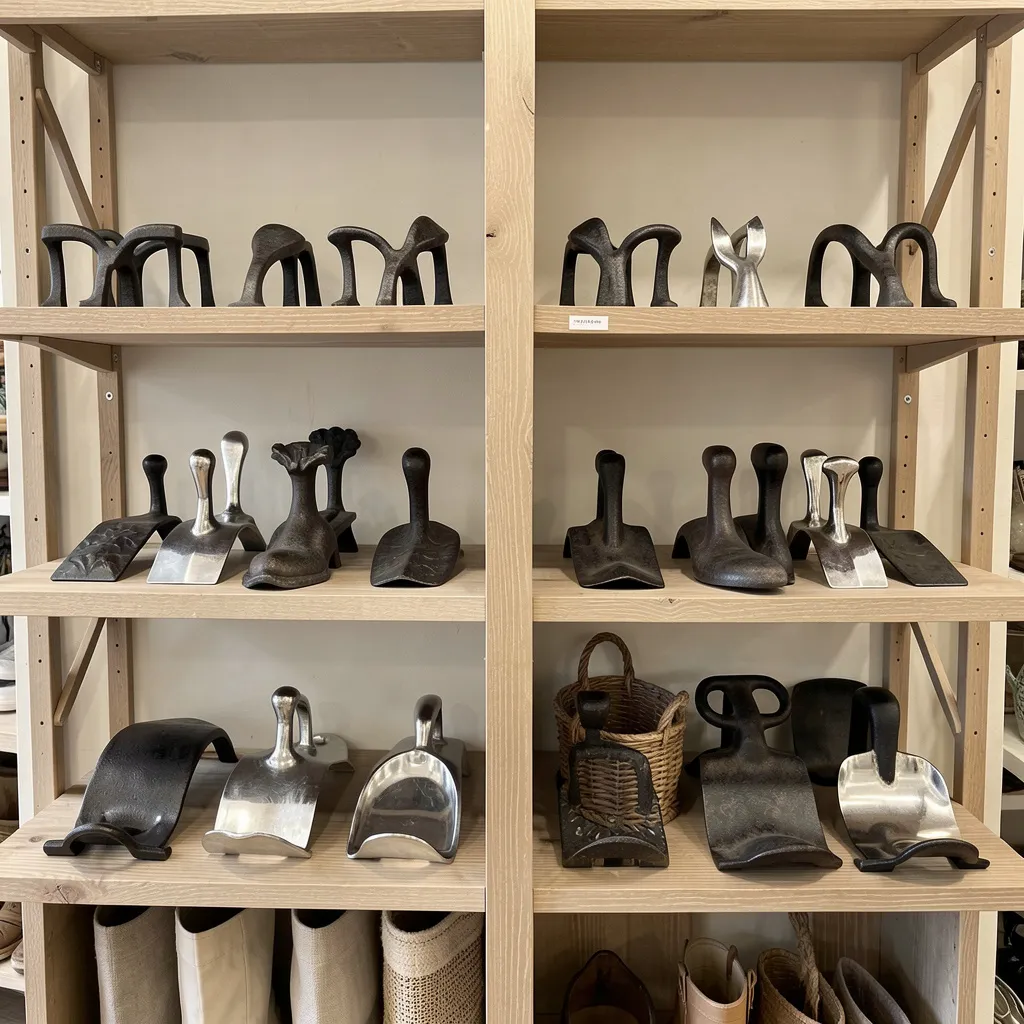 Hand-applied patina on cast iron